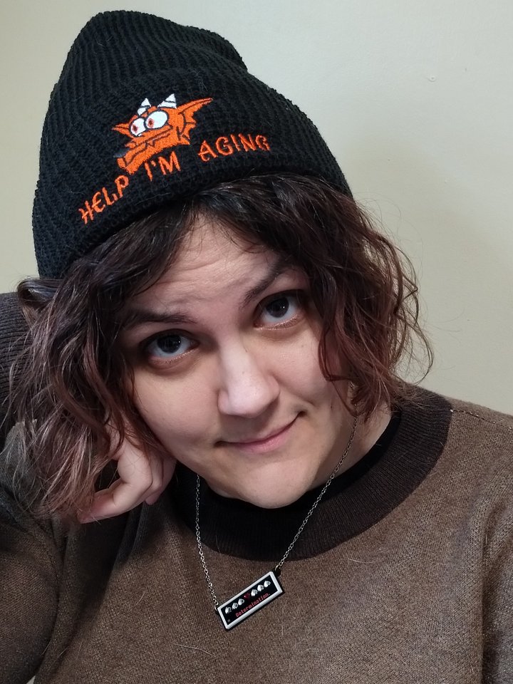 "HELP I'M AGING" Kobold Beanie product image (1)