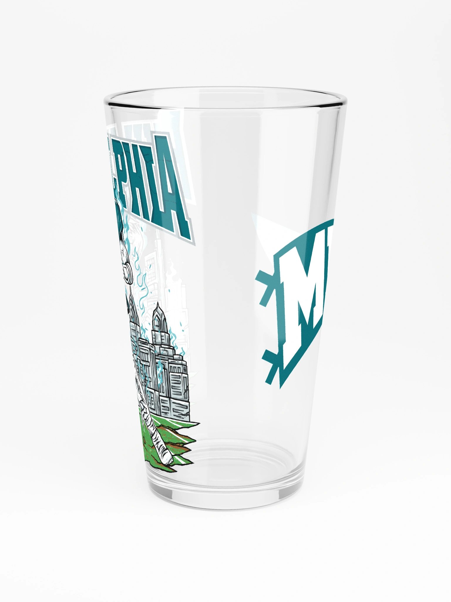Philadelphia, Welcome to Football Pint Glass product image (4)