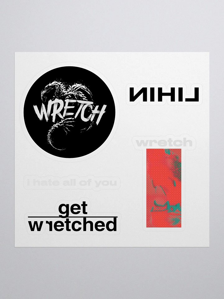 WRETCH Sticker Pack 5