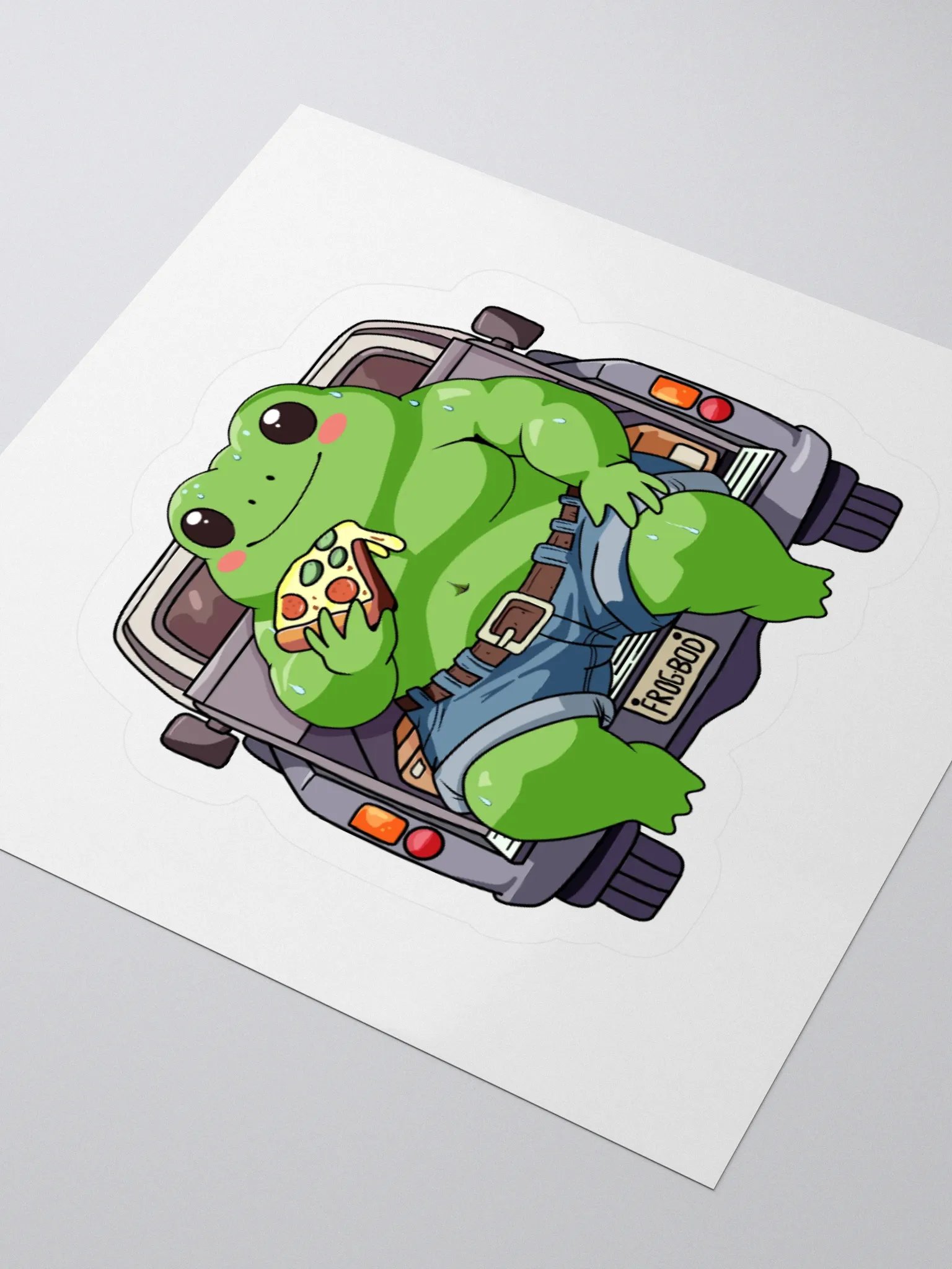 Frog Bod Sticker product image (9)