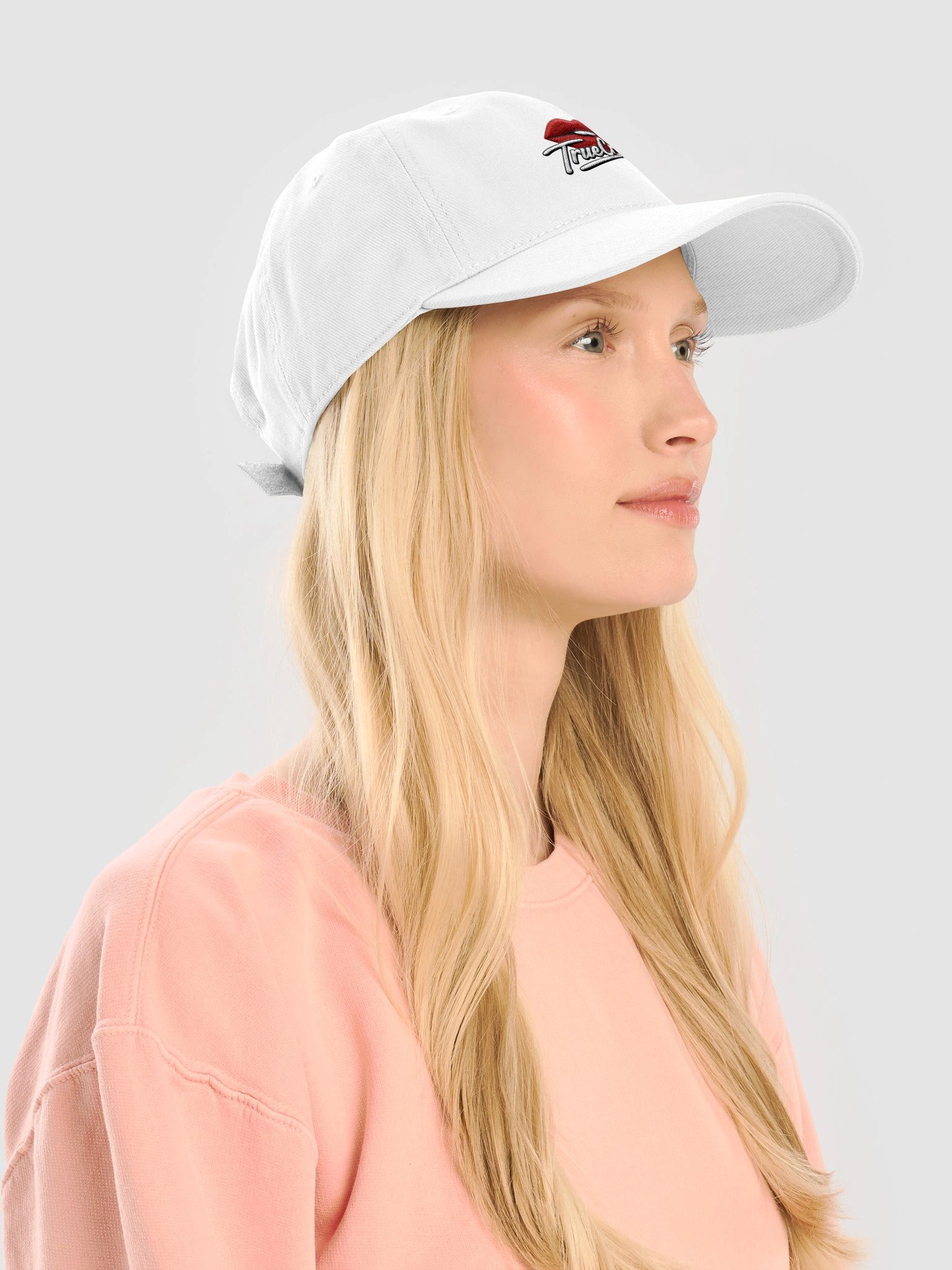 TrueCrime.FM Logo Hat with Lips on Side product image (7)