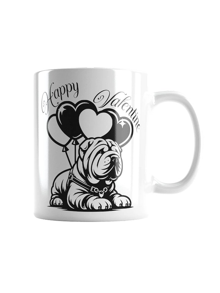 Cute Valentine Shar Pei Mug product image (1)