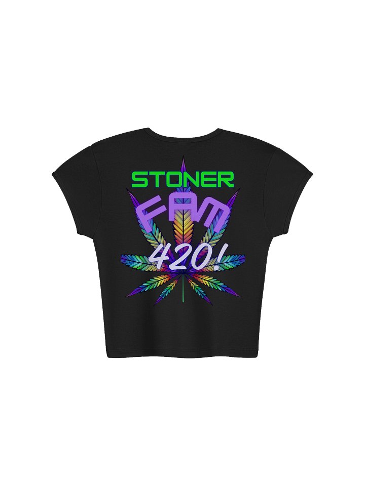 smoke break crop top tight fit product image (2)