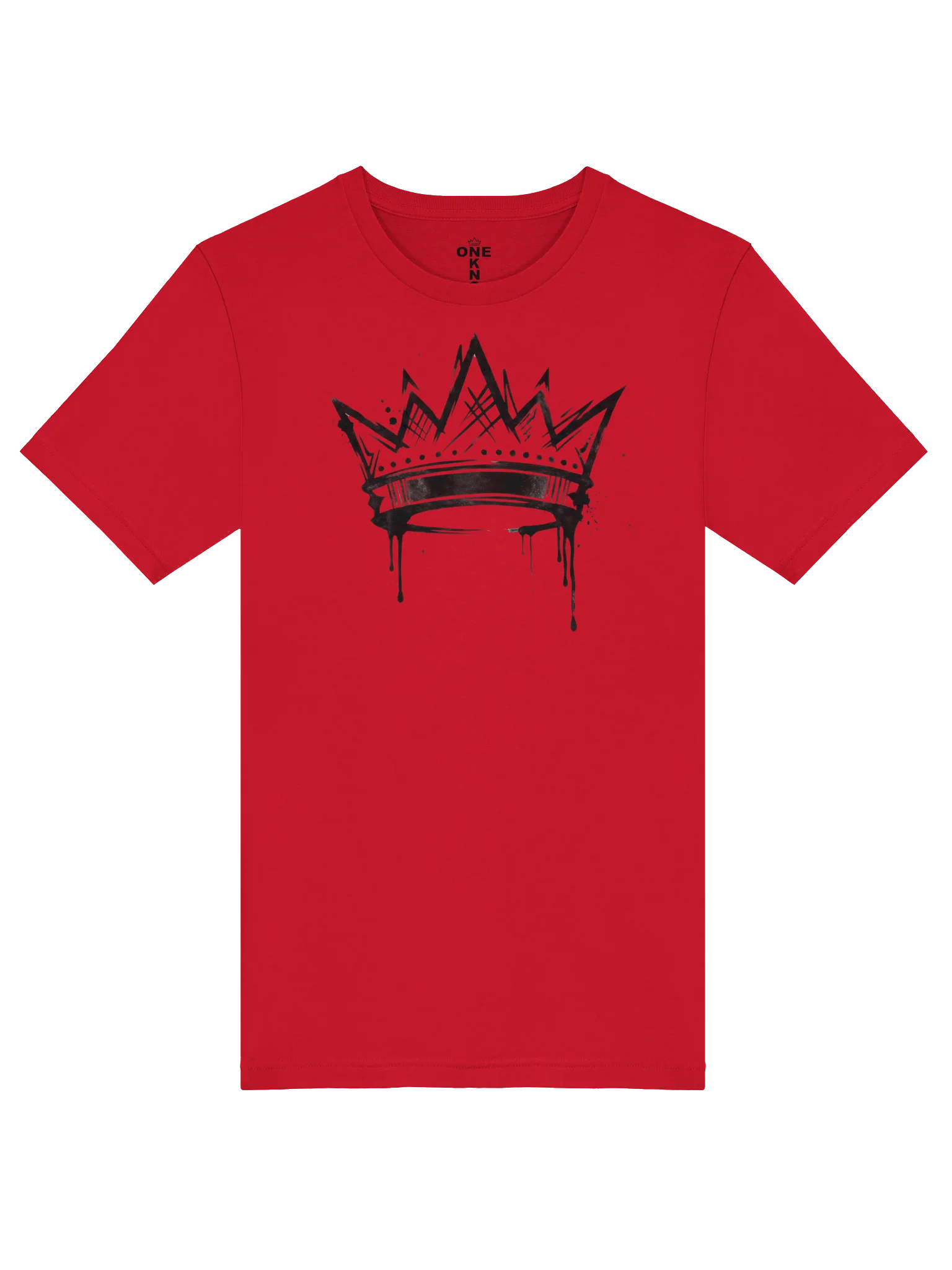 ONE KING True Crown Premium T-Shirt black print product image (1)