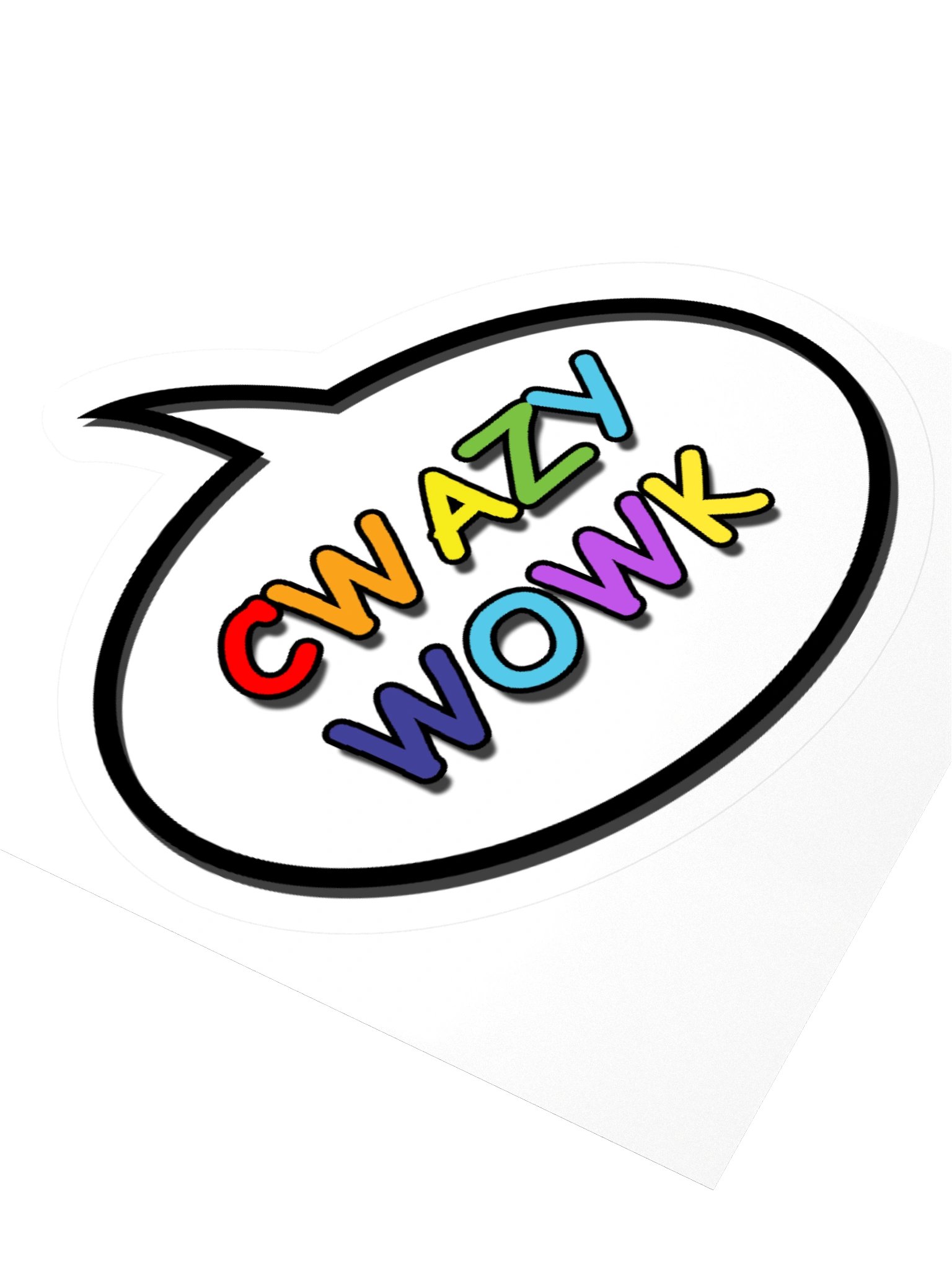 CWAZY WOWK Sticker product image (7)