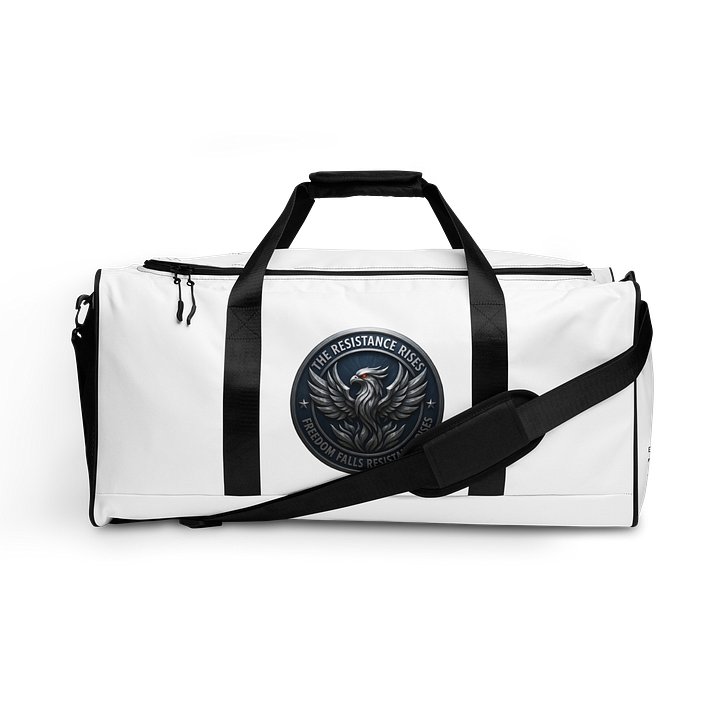 RESISTANCE RISES COLLECTORS FIRST EDITION ORIGINAL PROTESTERS DUFFLE BAG product image (1)