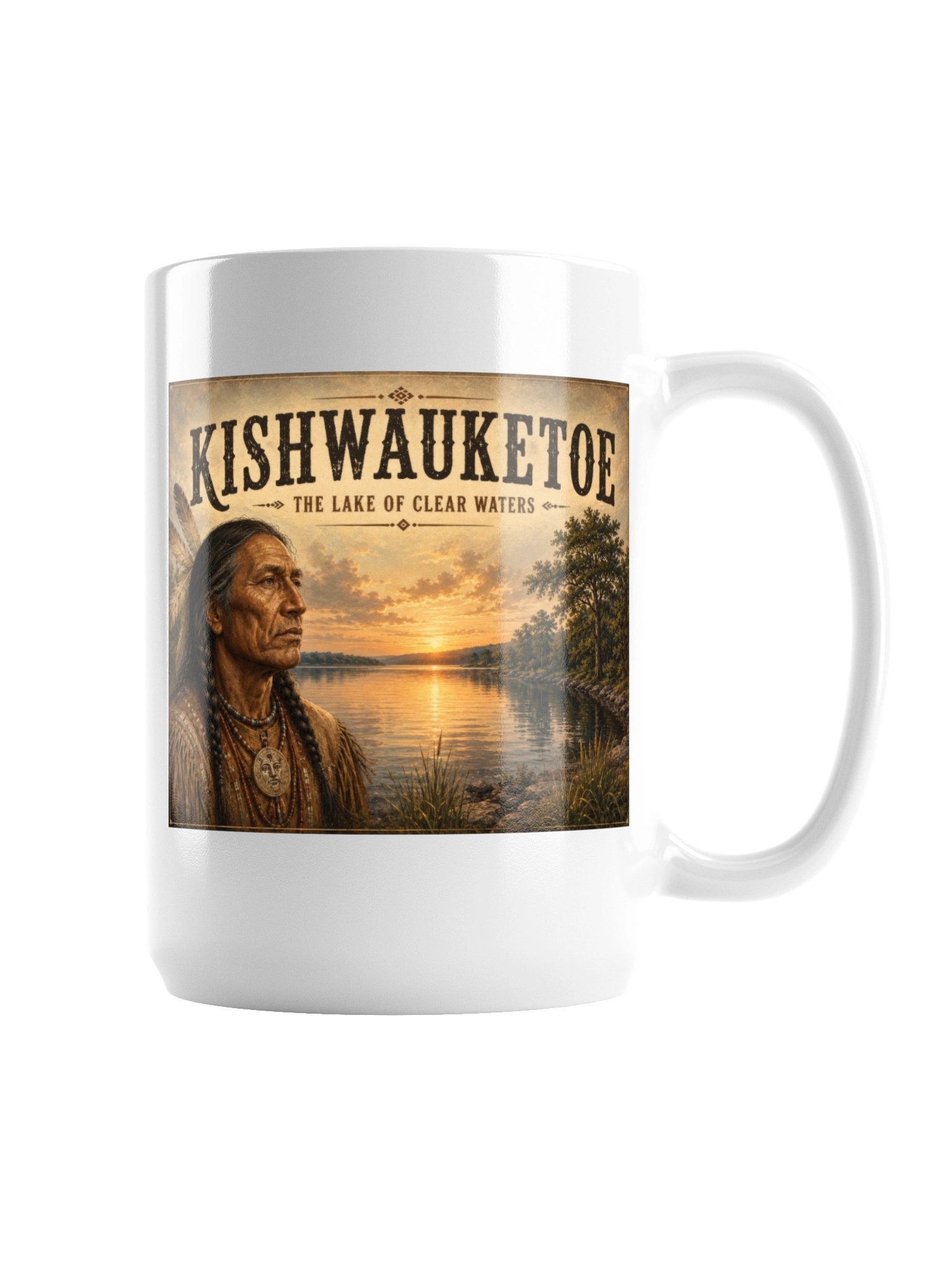Kishwauketoe 15oz Mug product image (3)