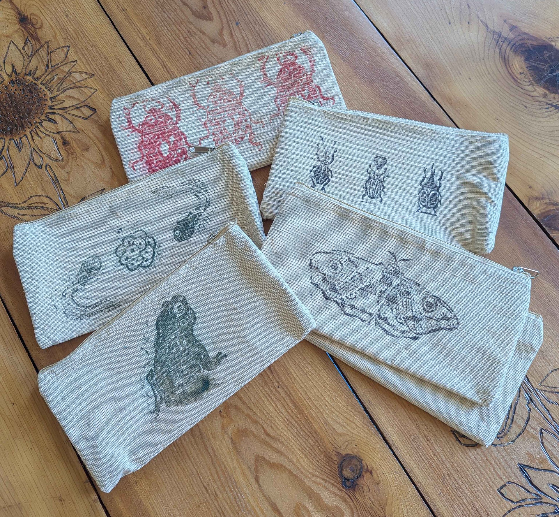 Block Printed Pouches product image (2)