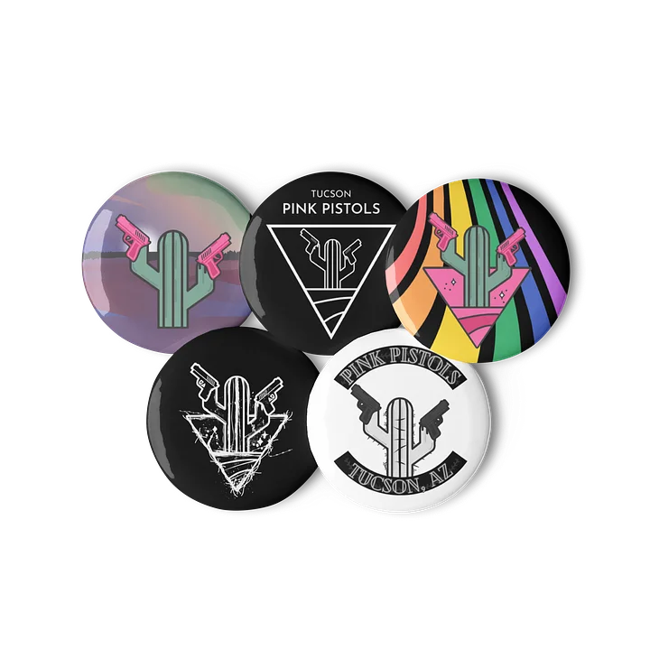 Tucson Pink Pistols Pin Collection product image (3)