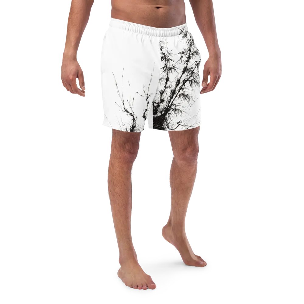 Bamboo Print Swim Trunks product image (2)