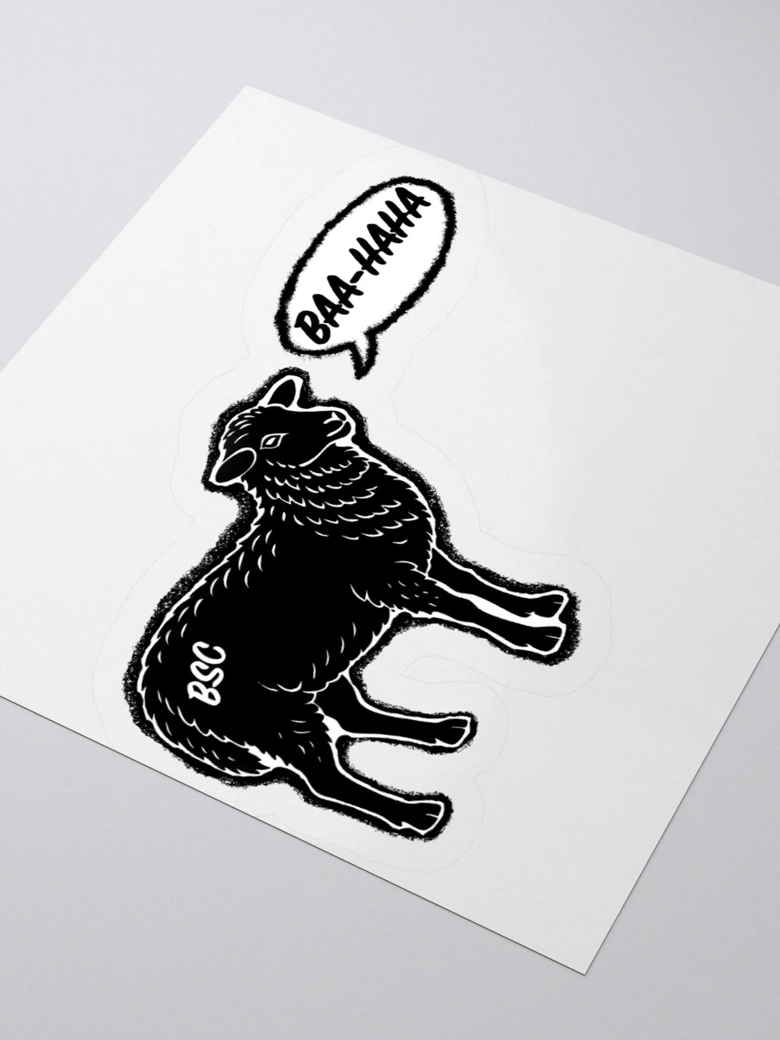 BAA-HAHA Sticker product image (8)