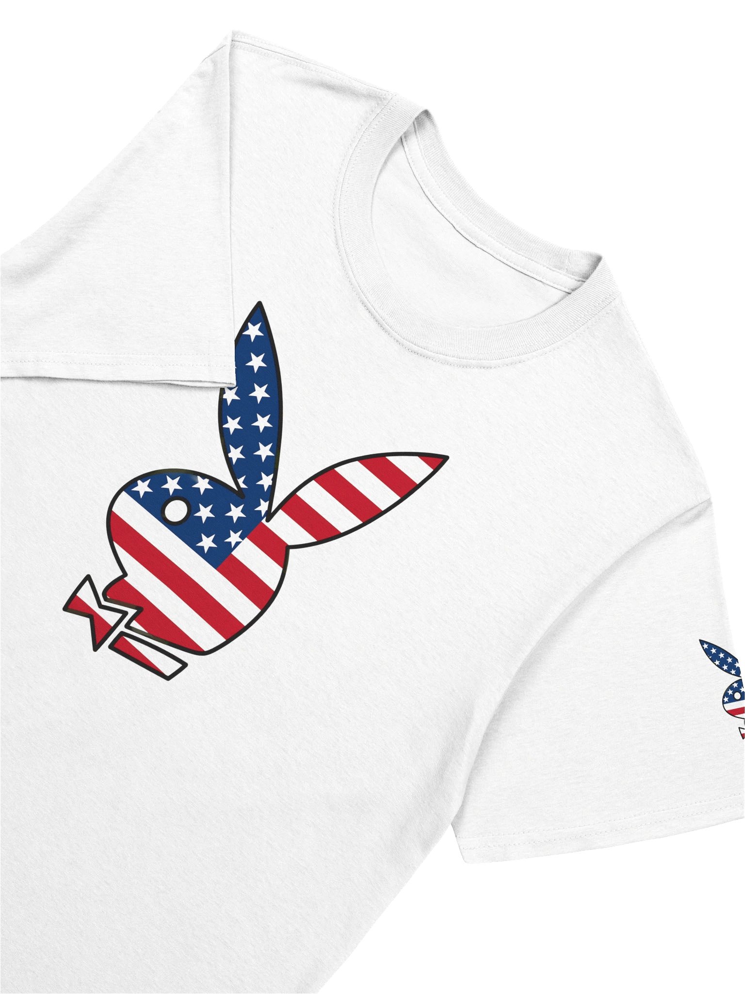 Patriotic Bunny Flag T-Shirt product image (30)