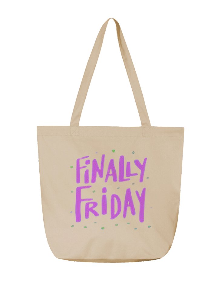 Finally Friday Eco Tote Bag product image (2)