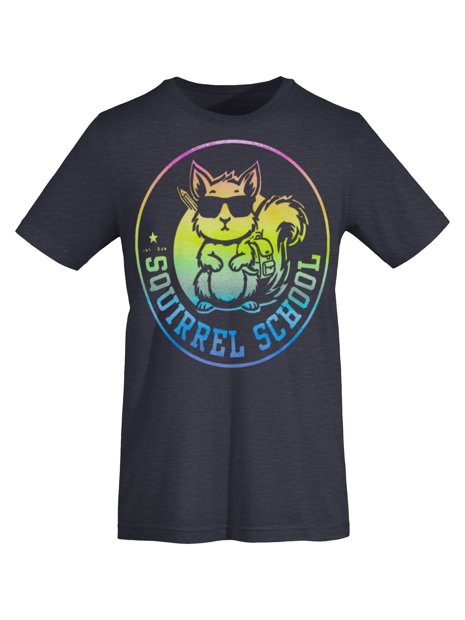 Rainbow Squirrel School Tee product image (5)