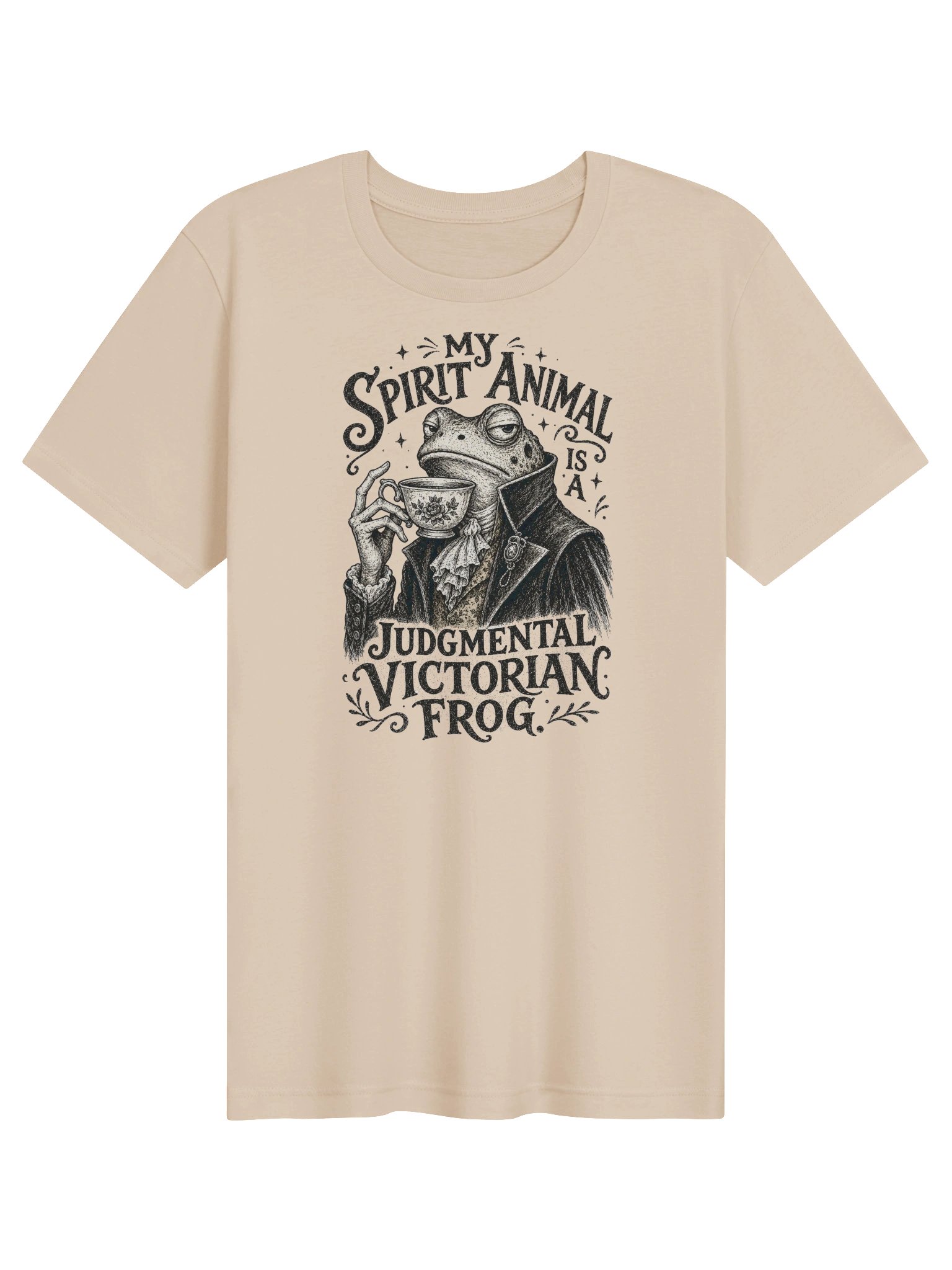 Judgmental Victorian Frog Tee product image (1)