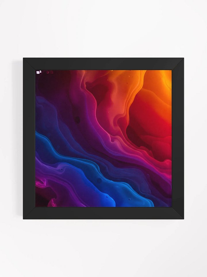 S³ Liquid "Prismatic Dance" Matte Poster product image (3)