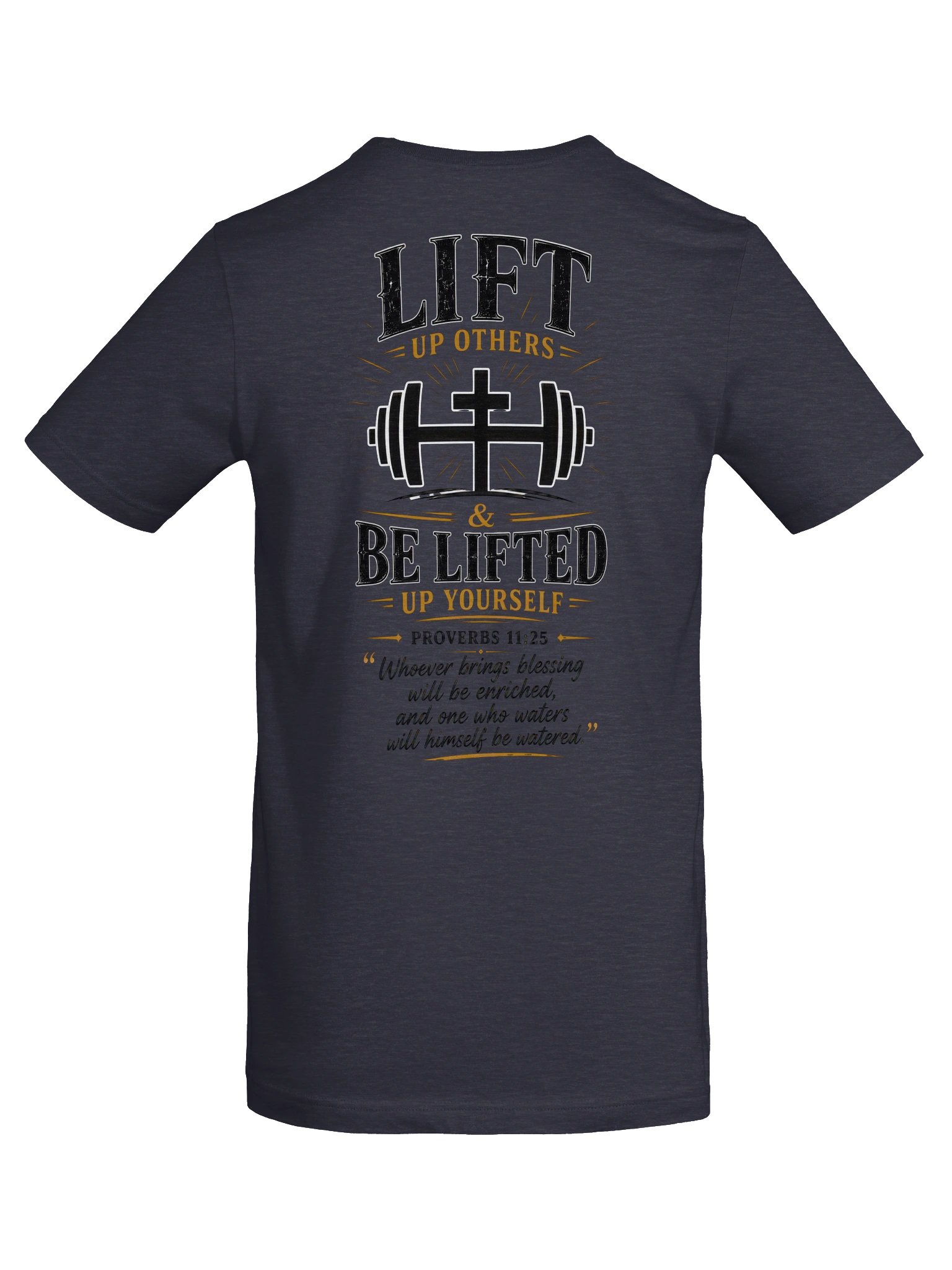 His House Unisex "Lift and Be Lifted" T-Shirt product image (6)
