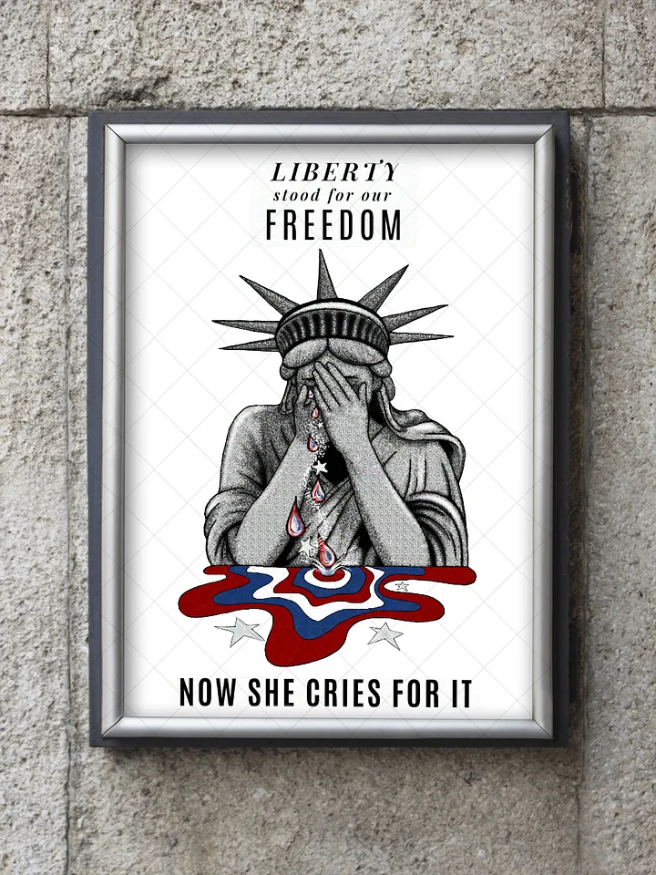 Lady Liberty - Bold Protest Print product image (1)