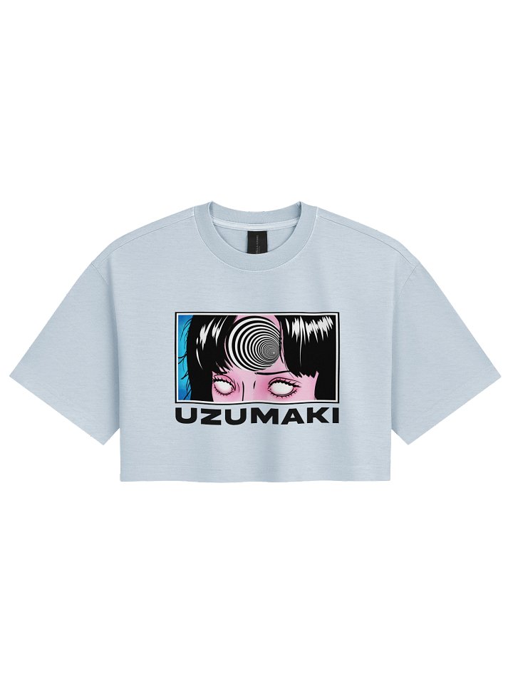 Uzumaki Crop Shirt - Full Color product image (1)