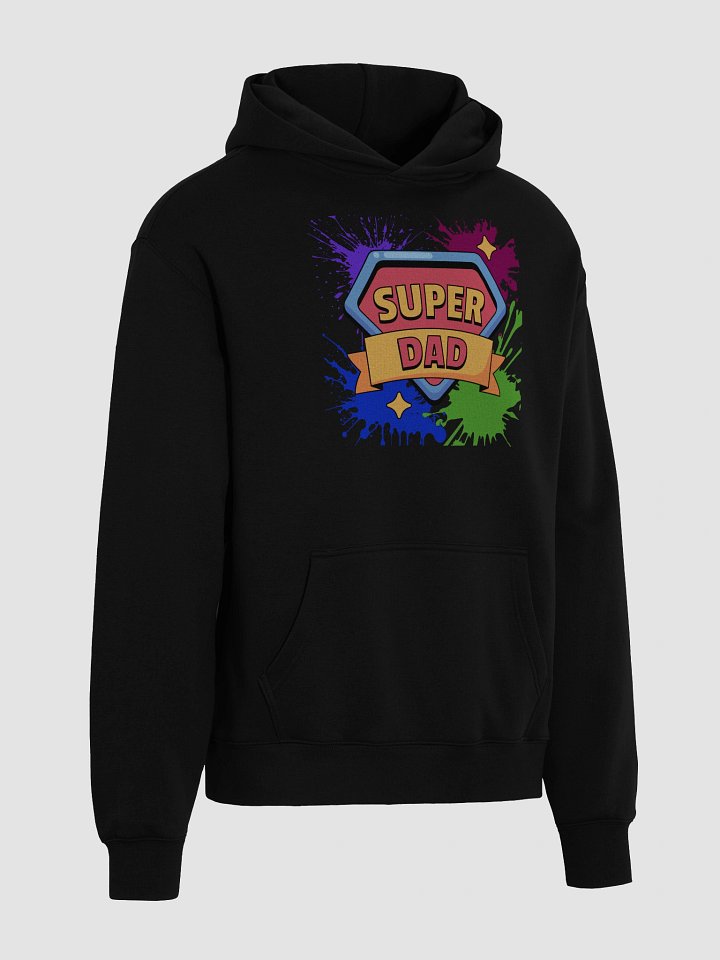 Super Dad Emblem Oversized Hoodie product image (2)