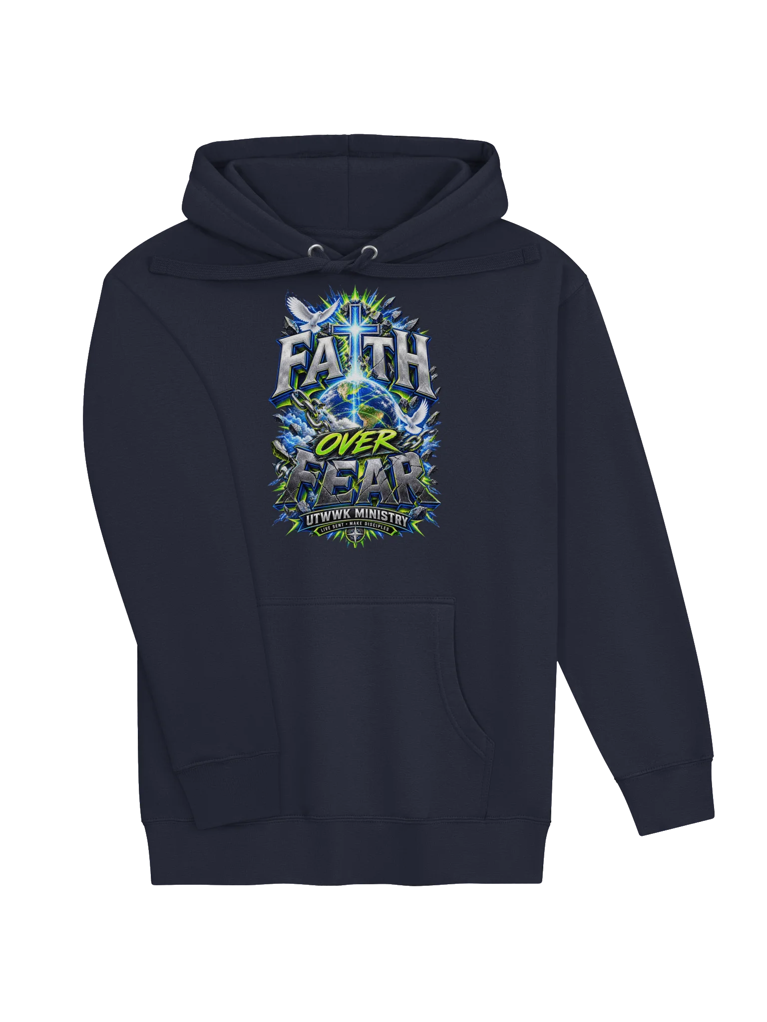 Faith Over Fear Premium Hoodie product image (19)