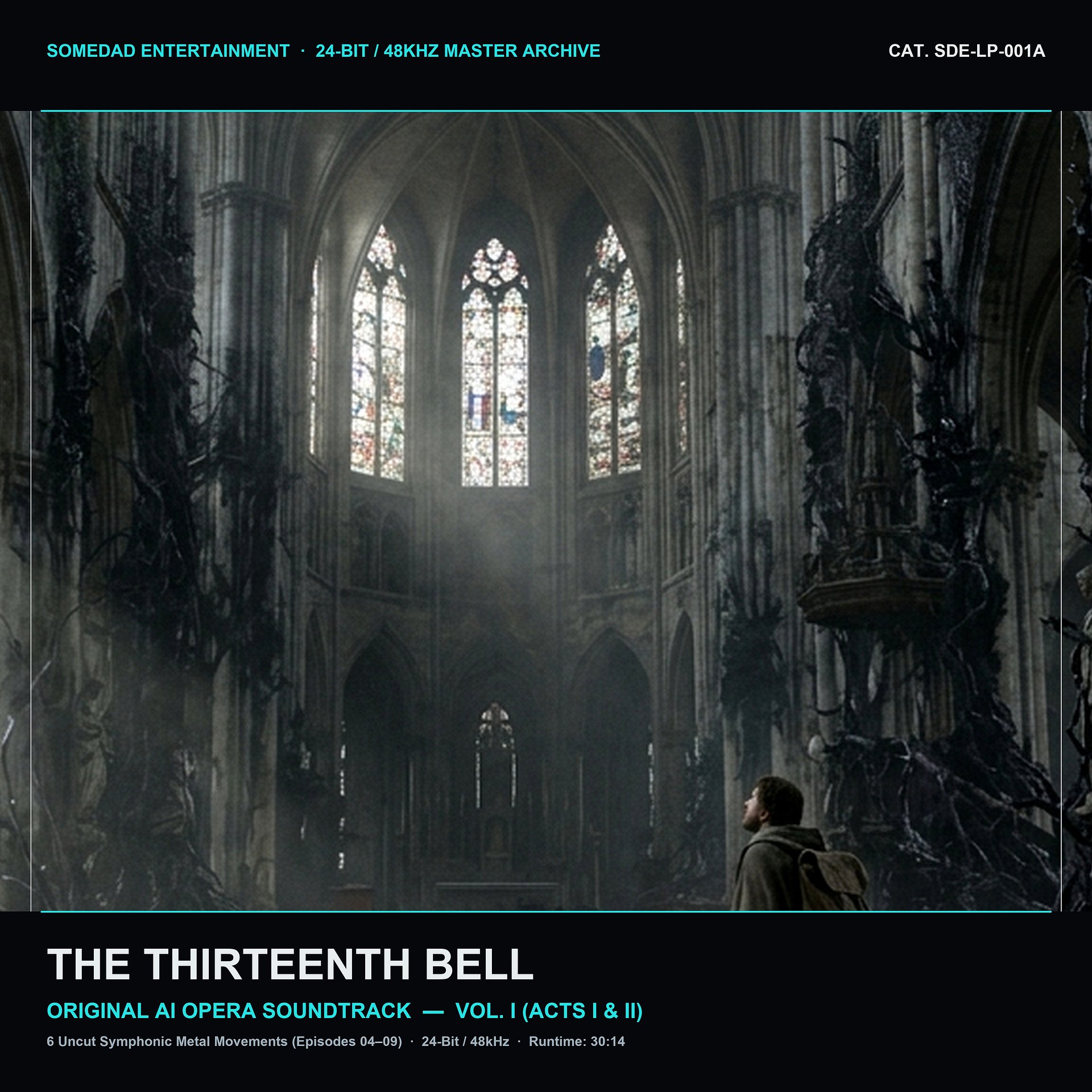 The Thirteenth Bell — Complete 12-Movement Double Volume Original AI Opera Soundtrack (16-Bit & 24-Bit WAV + 320kbps MP3 + Booklet) product image (2)