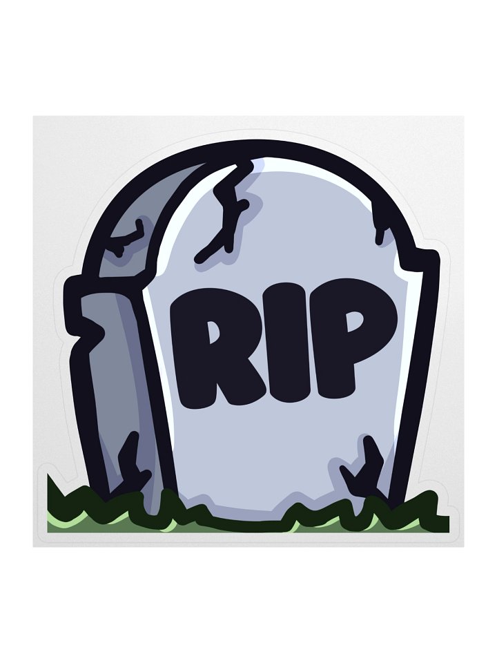 RIP Sticker product image (1)