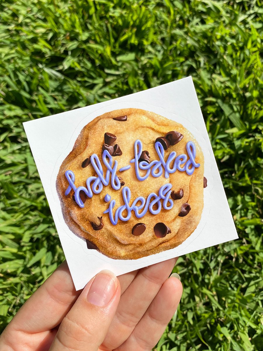 Half Baked Ideas - STICKER product image (3)