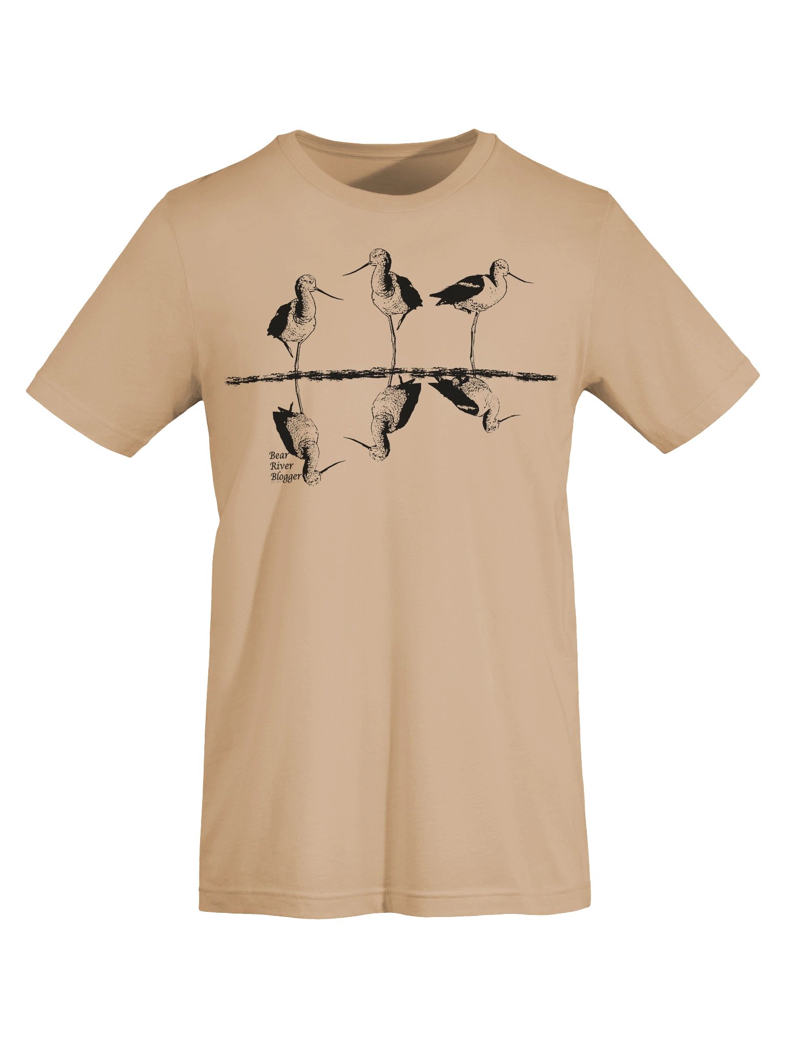 Amarican Avocet Trio Reflection Classic Tee product image (55)