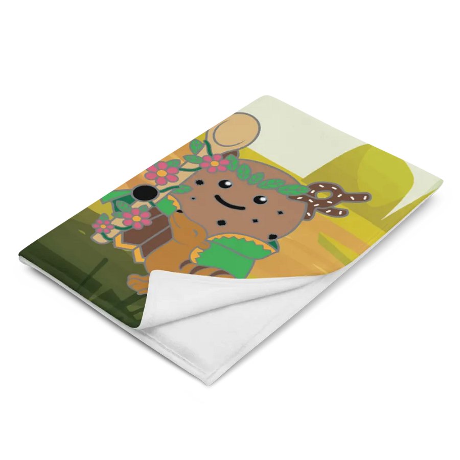 Cookie Adventurers Throw Blanket (60