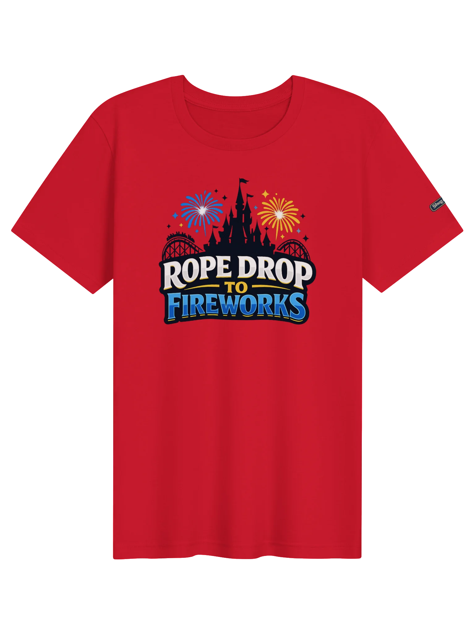 Rope drop to fireworks T-shirt product image (1)