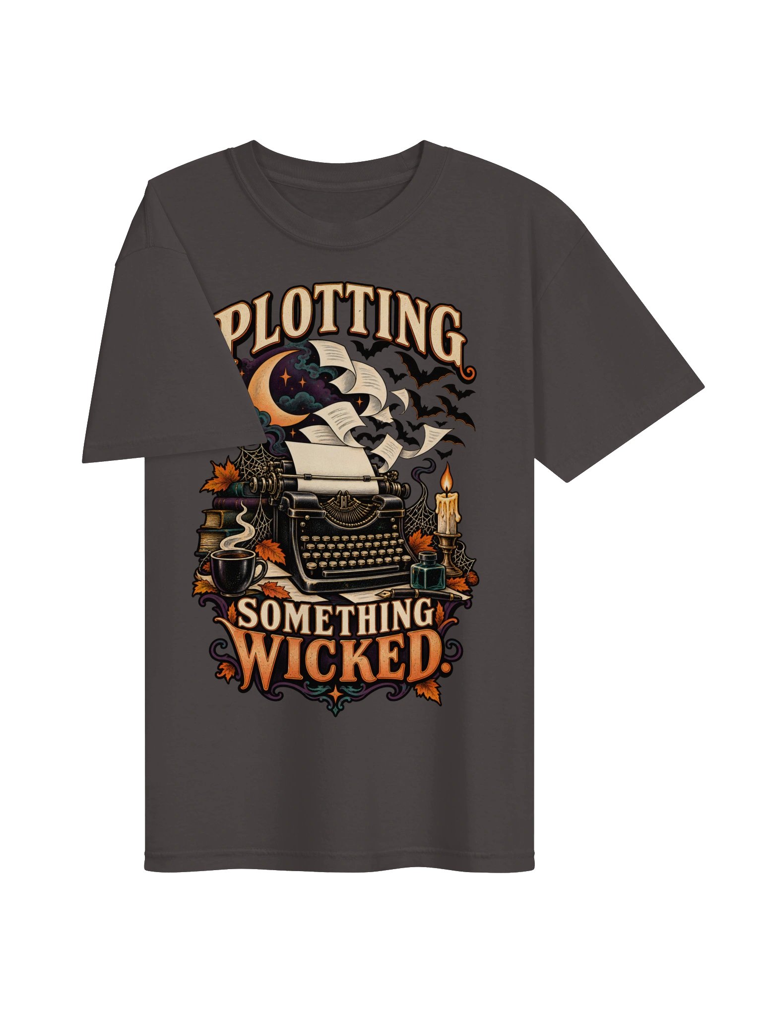 Plotting Something Wicked | Halloween Writer Shirt product image (3)