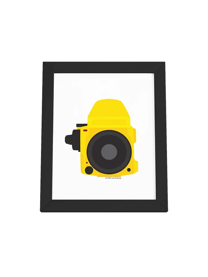 M 645 Yellow - Framed Poster product image (11)