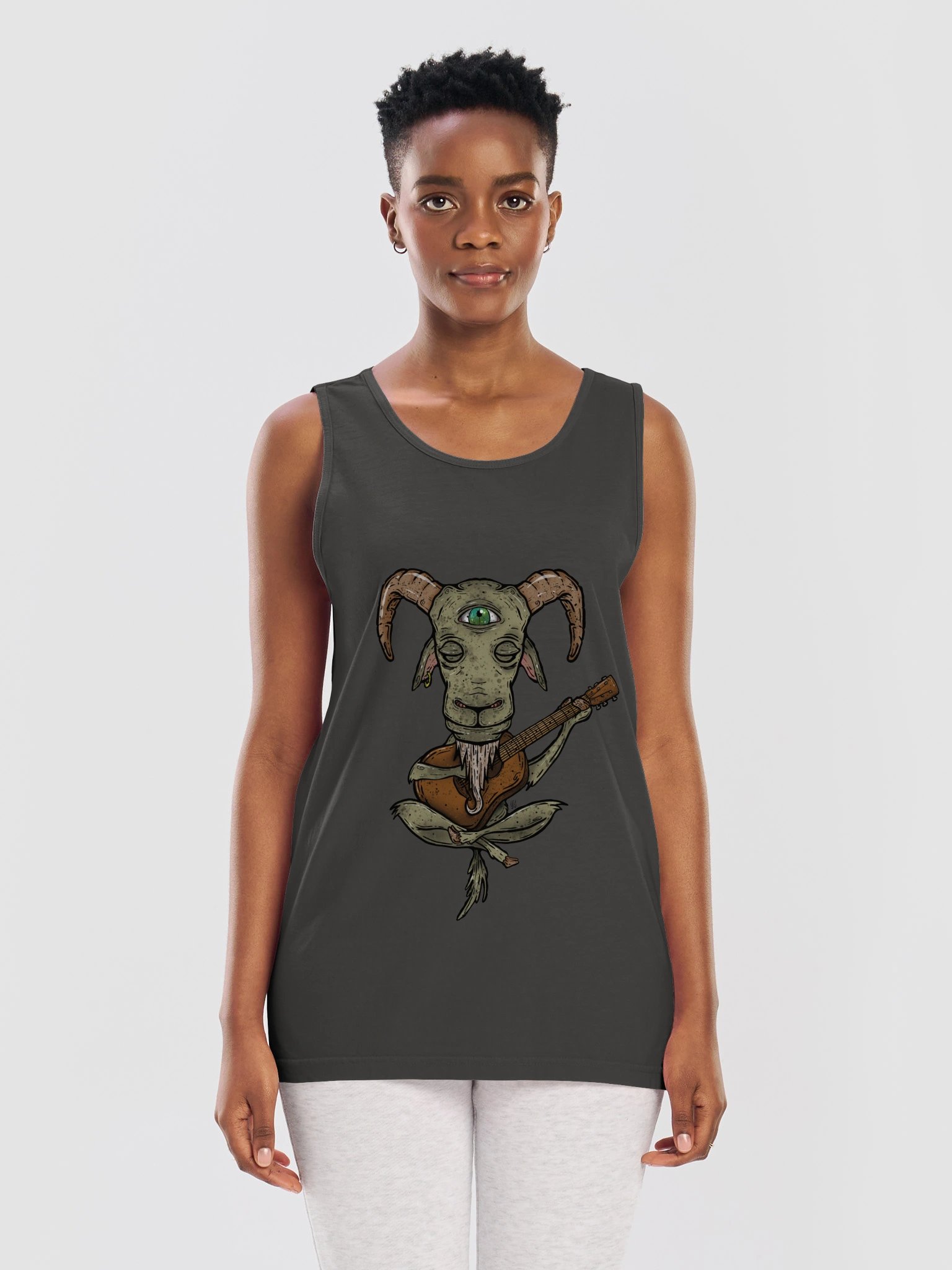 GOAT Strings - Comfort Colors Unisex 9360 Tank Top product image (7)