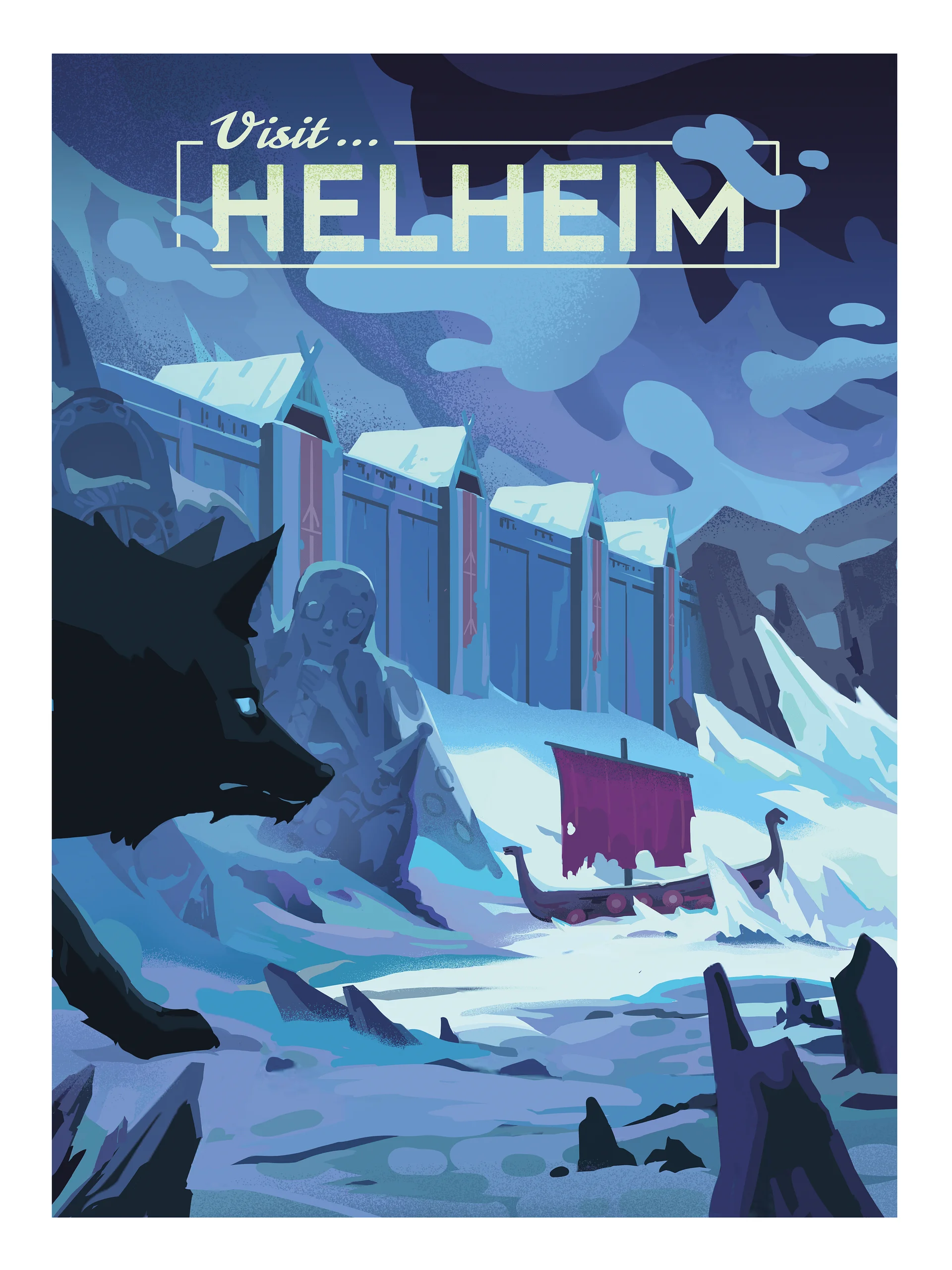 Divine Destinations: Underworld Travel Posters product image (1)