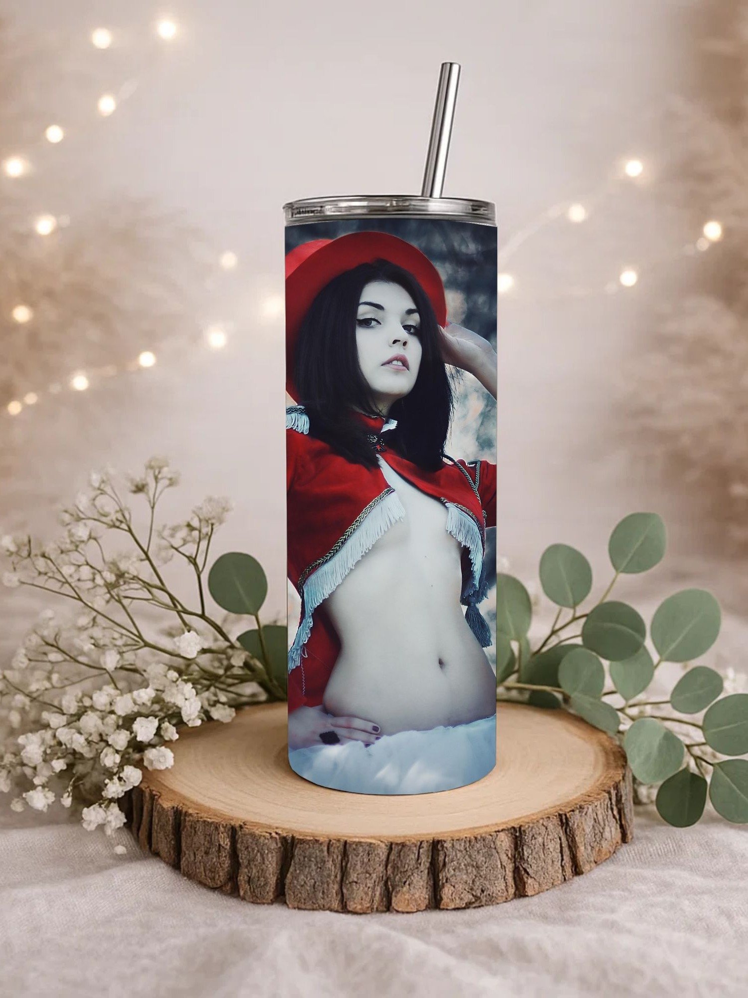 Red Velvet Ringmaster Topless 20oz Tumbler product image (3)