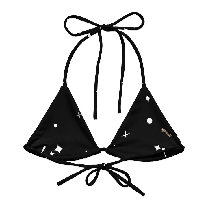 Uncontrolled Aviation x Mini Truck Mommy — EXCLUSIVE Over The Best Parts String Bikini TOP product image (2)
