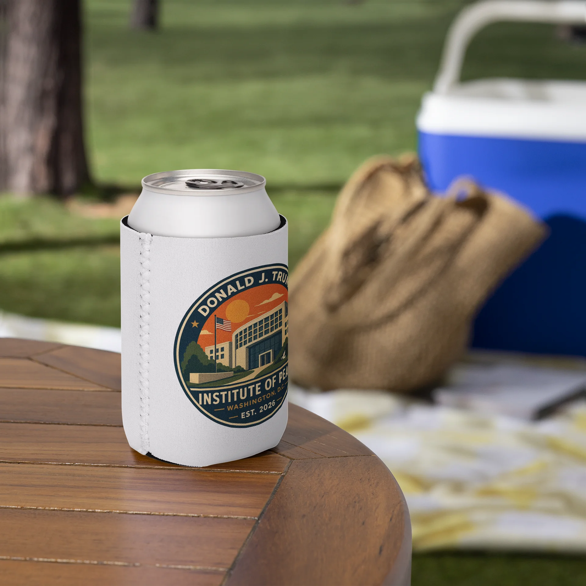 Coozie Can Cooler - Donald J. Trump Institute of Peace™ product image (5)