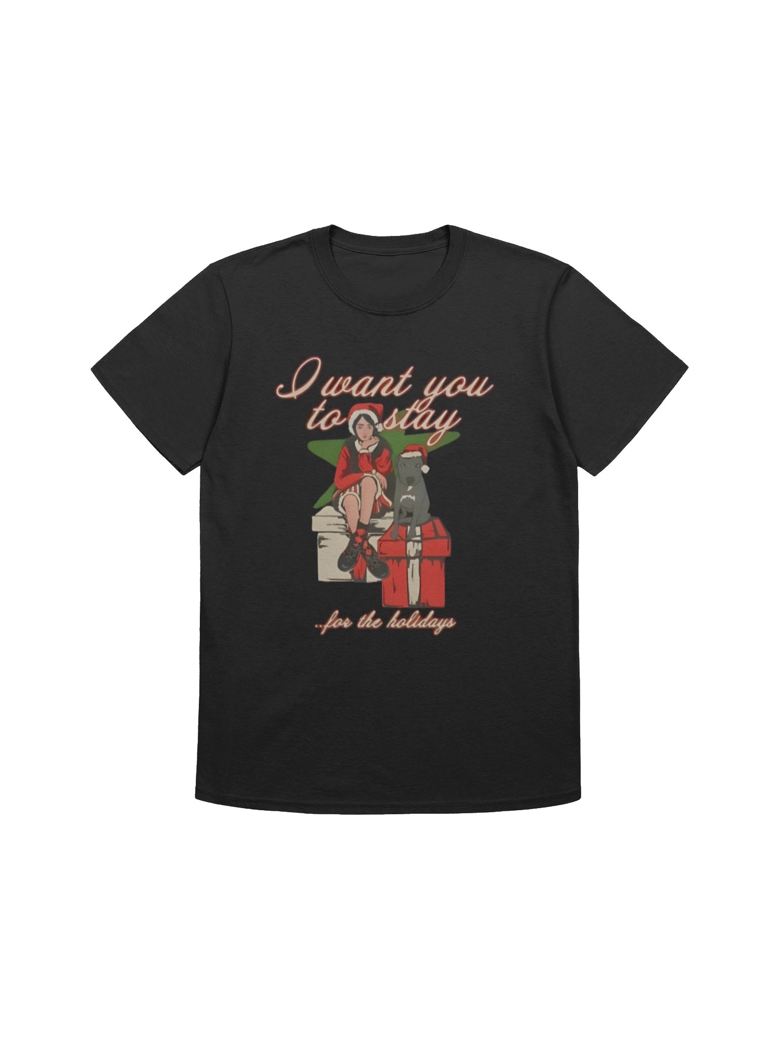 I Want You To Stay For The Holiday Billie Eilish Shirt product image (1)