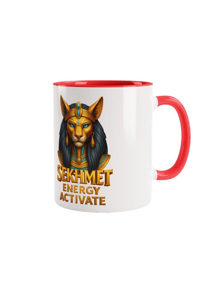 Sekhmet Activation Ceramic Mug with Color Inside product image (2)