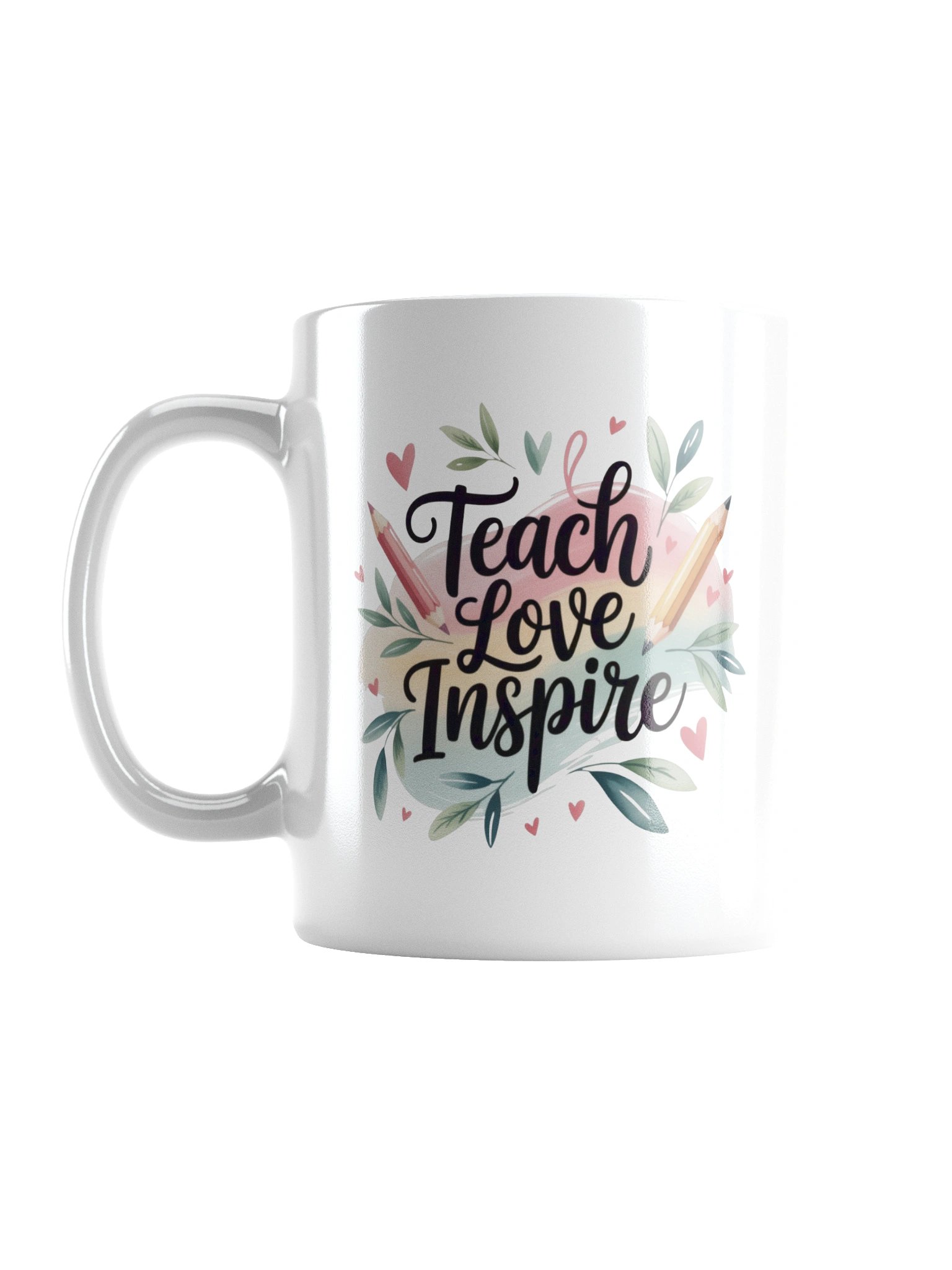 Teach Love Inspire Coffee Mug – Inspirational Teacher Gift product image (1)
