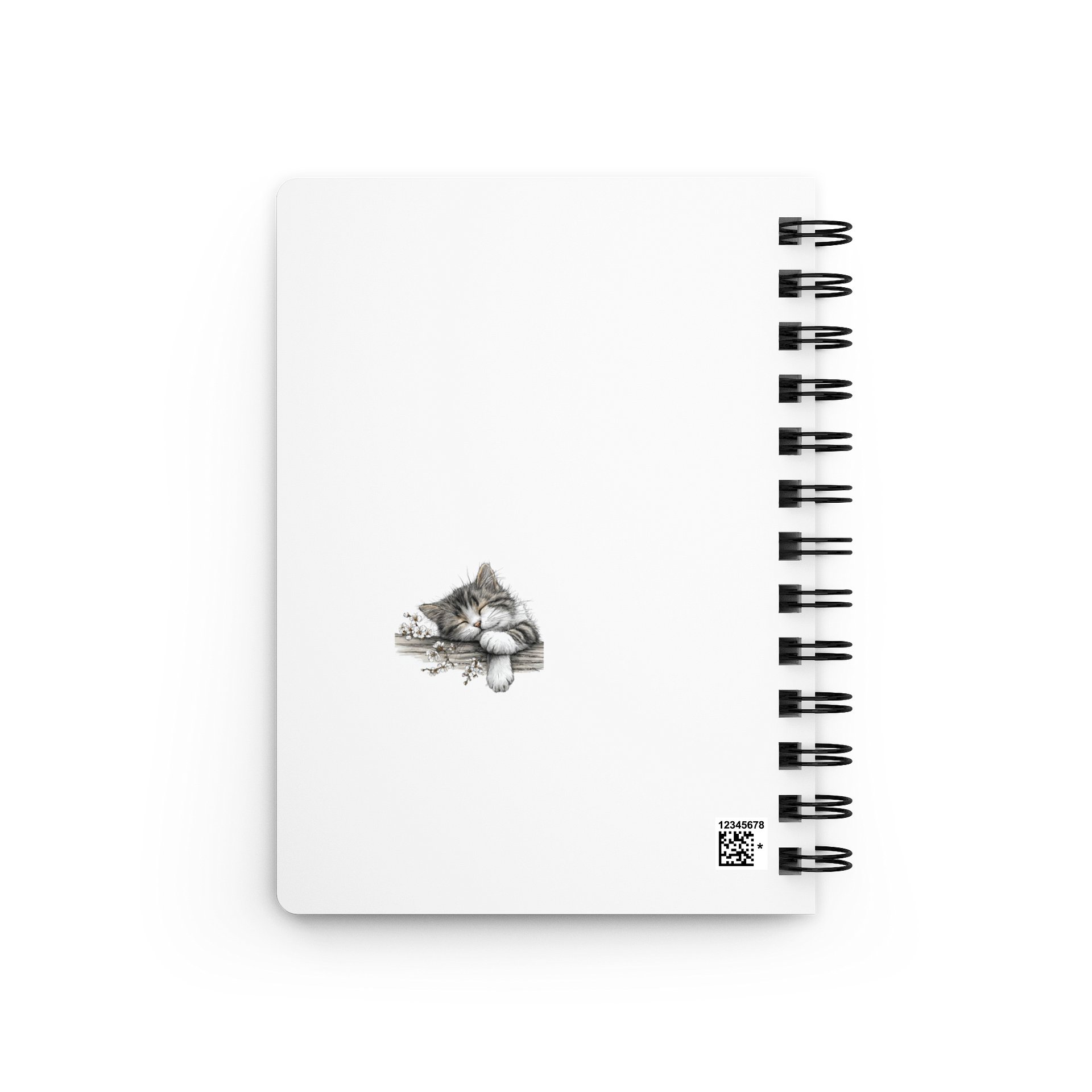 Cat Spiral Notebook product image (2)