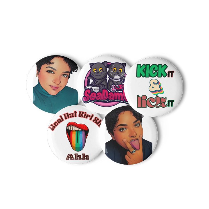 SeaDame - Self-Portrait Logo Pin Set product image (3)