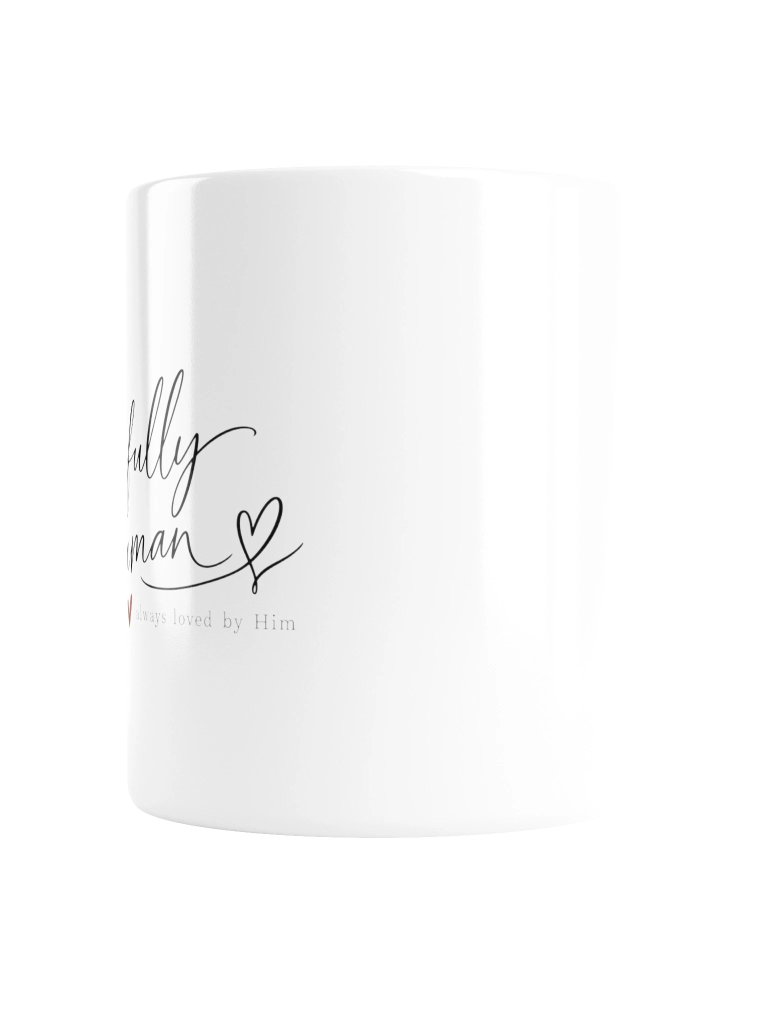 Faithfully Human White Glossy Mug product image (2)
