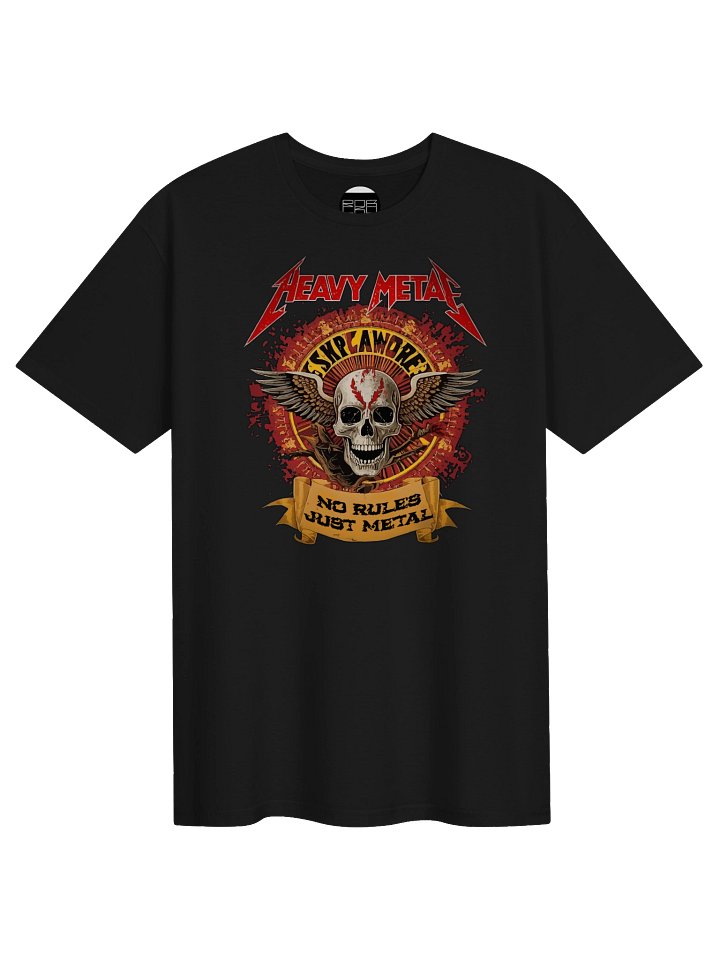 HEAVYMETAL No Rules Just Metal T-Shirt product image (1)