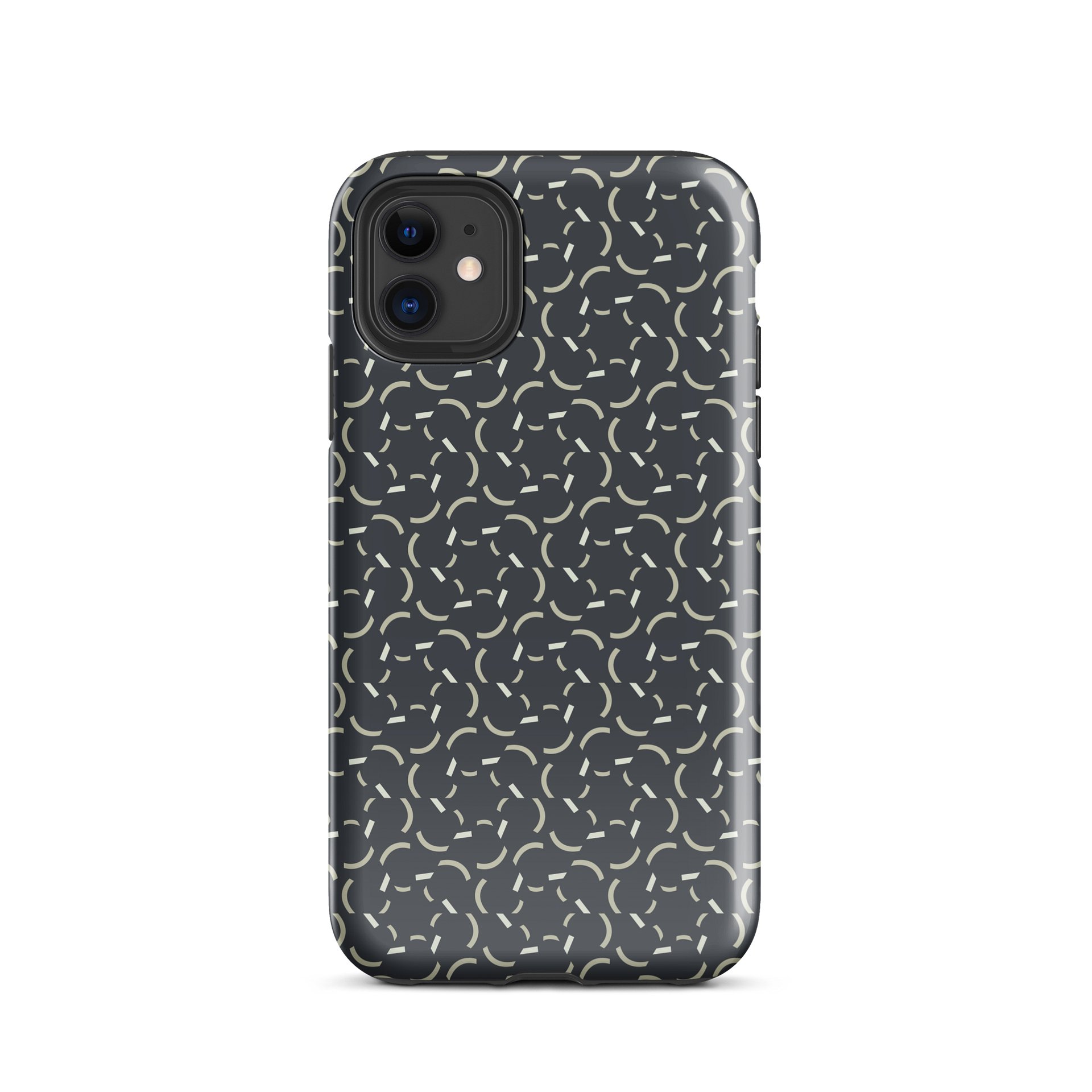 Flux iPhone 17 Tough Case - Shockproof Dual-Layer Geometric Protective Cover product image (2)