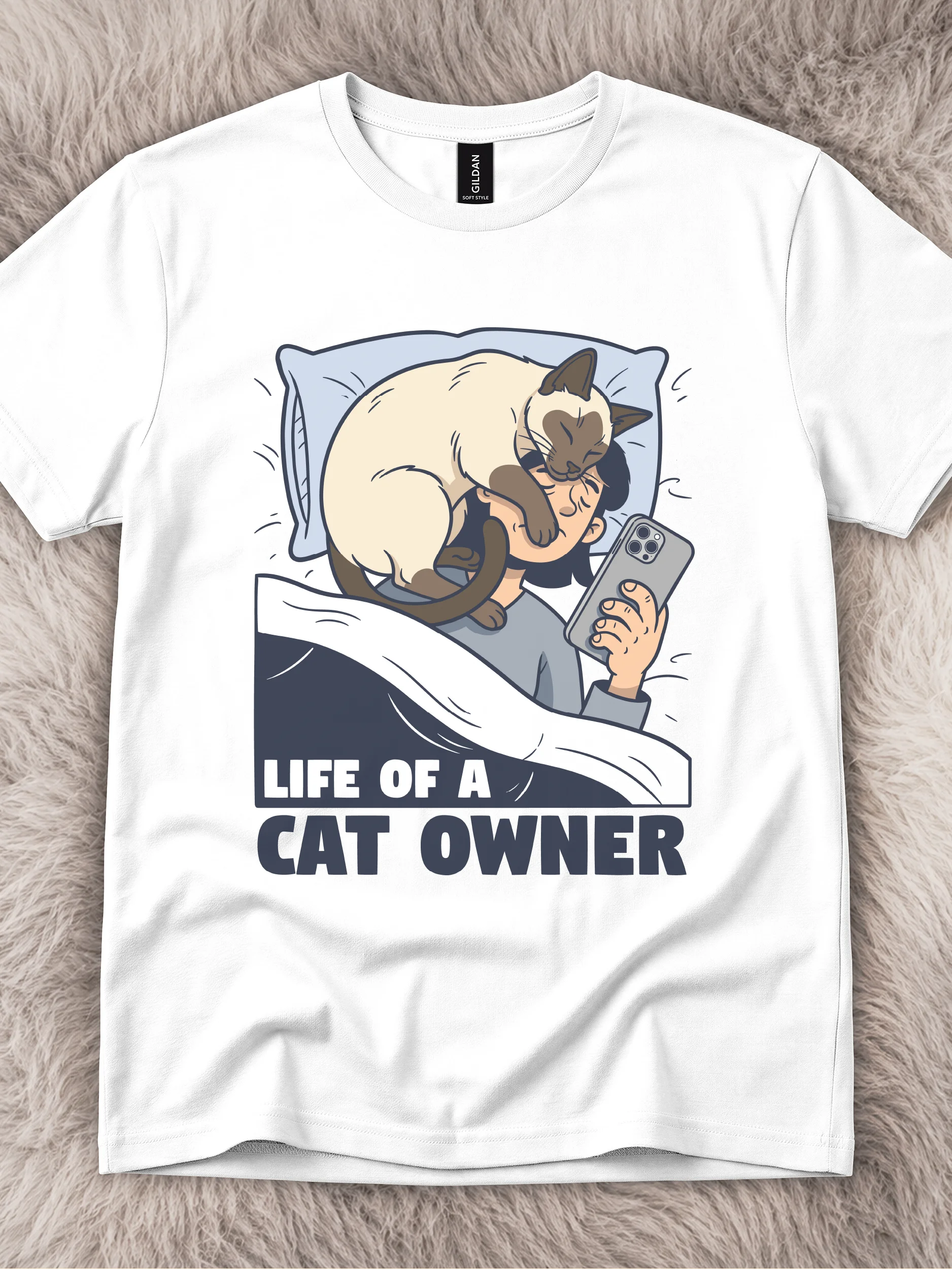 Life Of A Cat Owner Tee product image (1)