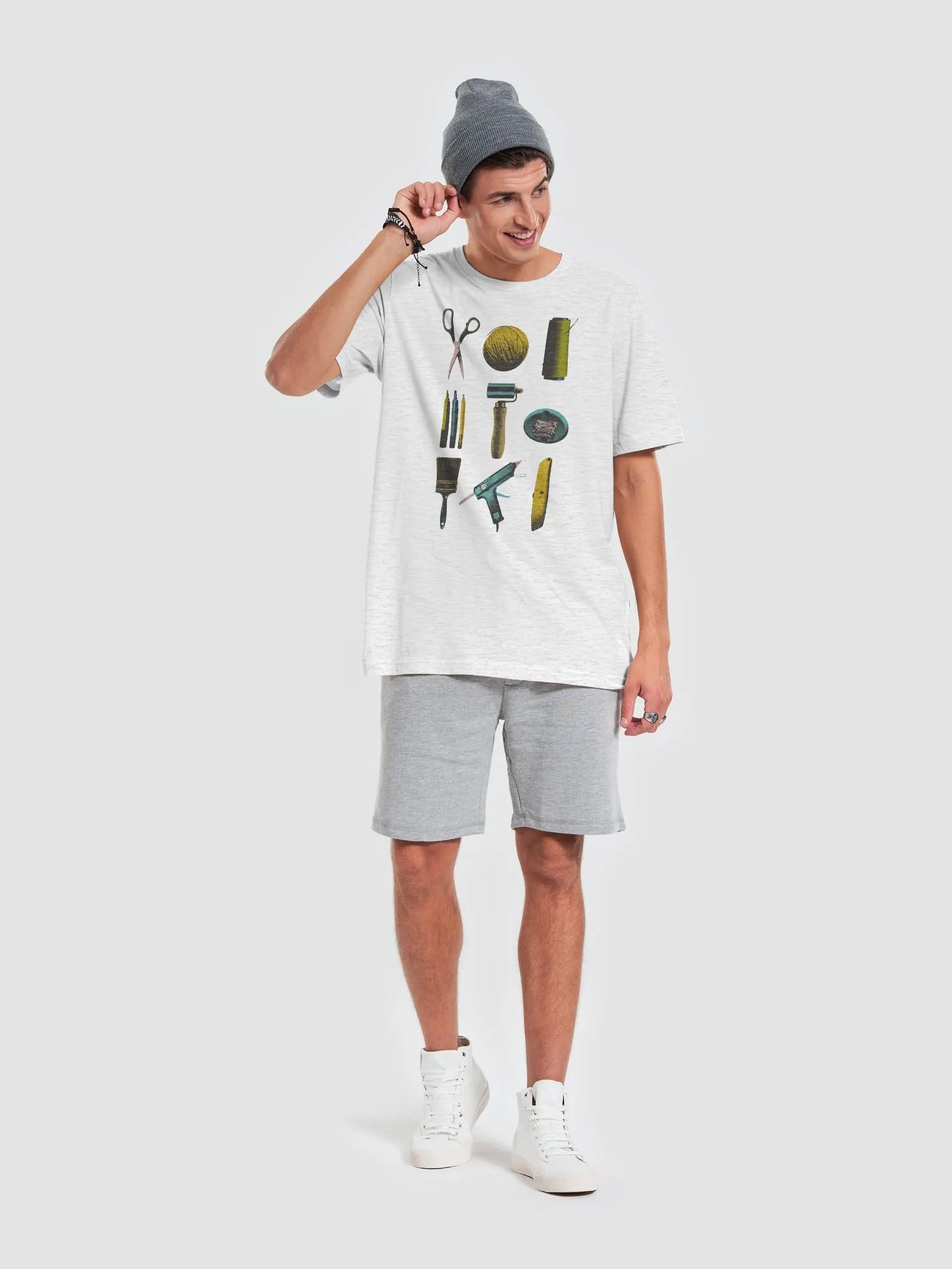 Tools & Spools T-Shirt by Mr. Crafty Pants product image (3)
