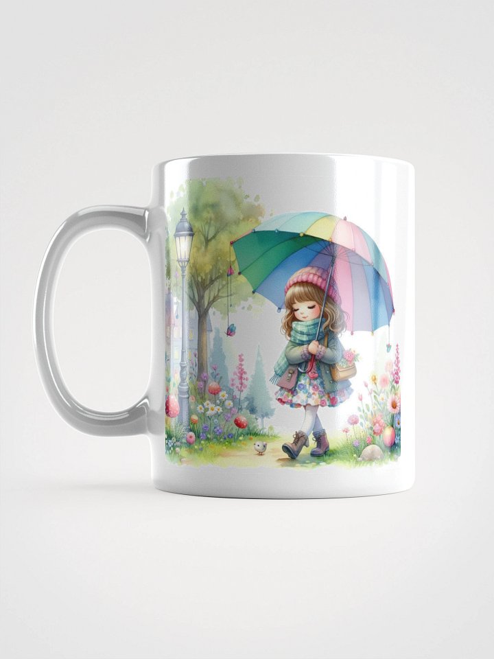 Walking with an Umbrella Mug product image (1)