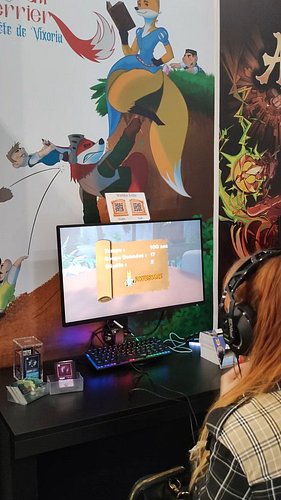 Last day of @parisgamesweek thank you to all of you who stopped by!

Dernier jour de la @parisgamesweek ! Merci à tous ceux q...